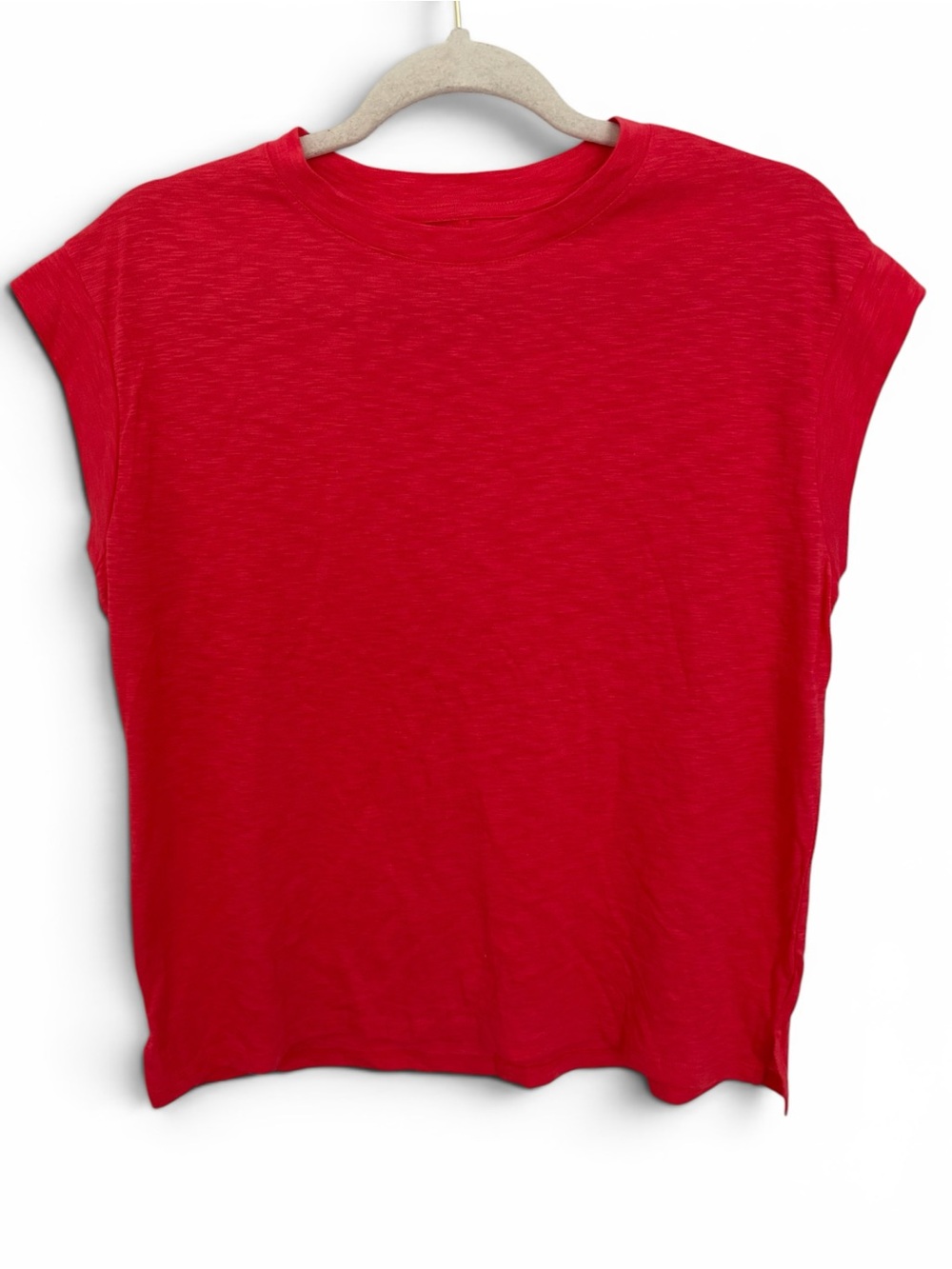 Sonoma Oversized Red Crew Neck Tee – Size XS – NWT
